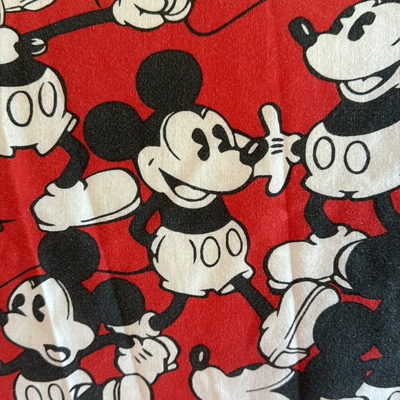 Vintage Mickey Mouse twin flat sheet - Picture 2 of 4